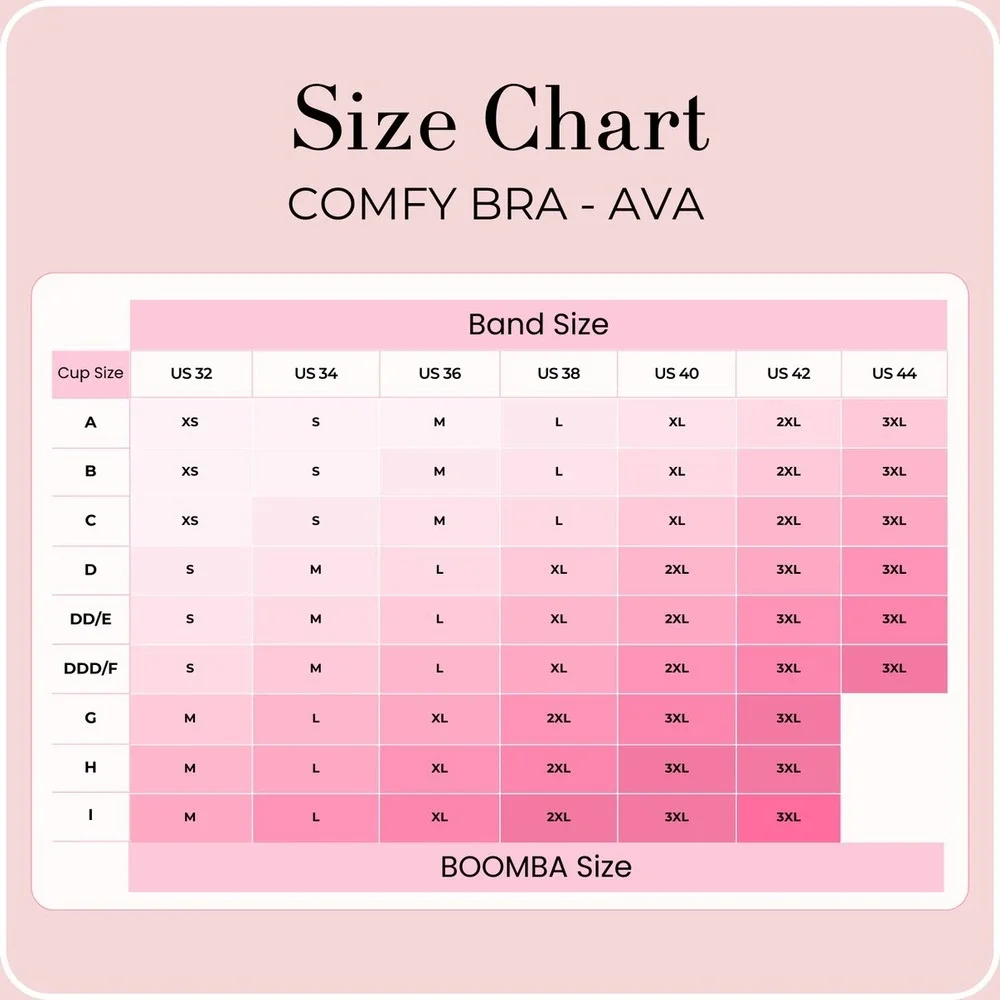 BOOMBA Ava‎ Comfy Bra Onyx Black Large Seamless Wire-Free